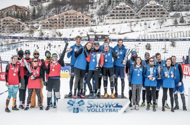 Snow Volley, assegnati i tricolori a Prato Nevoso